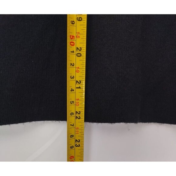 Marled Black Sleeveless High Neck Top with Silver Sequins, XS, NWT - Picture 7 of 7